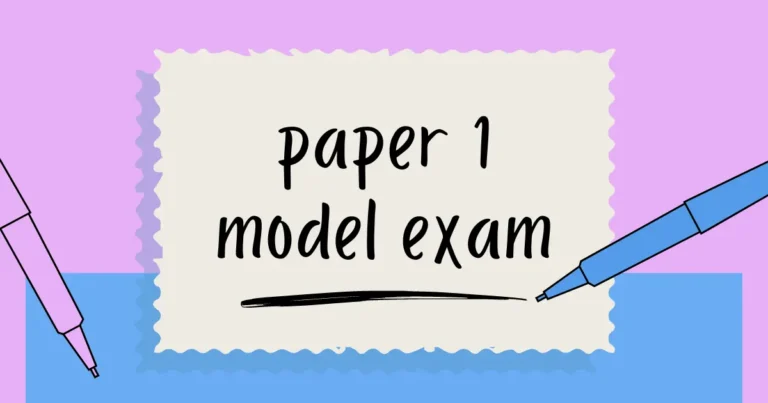 ugc net paper 1 model exam