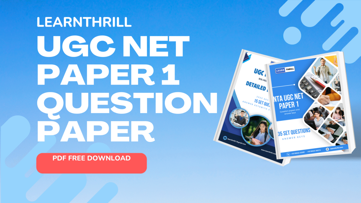 ugc net paper 1 free
