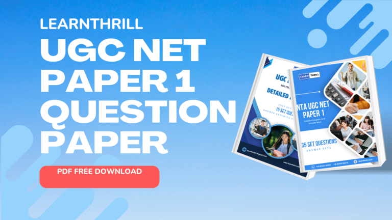 ugc net paper 1 free